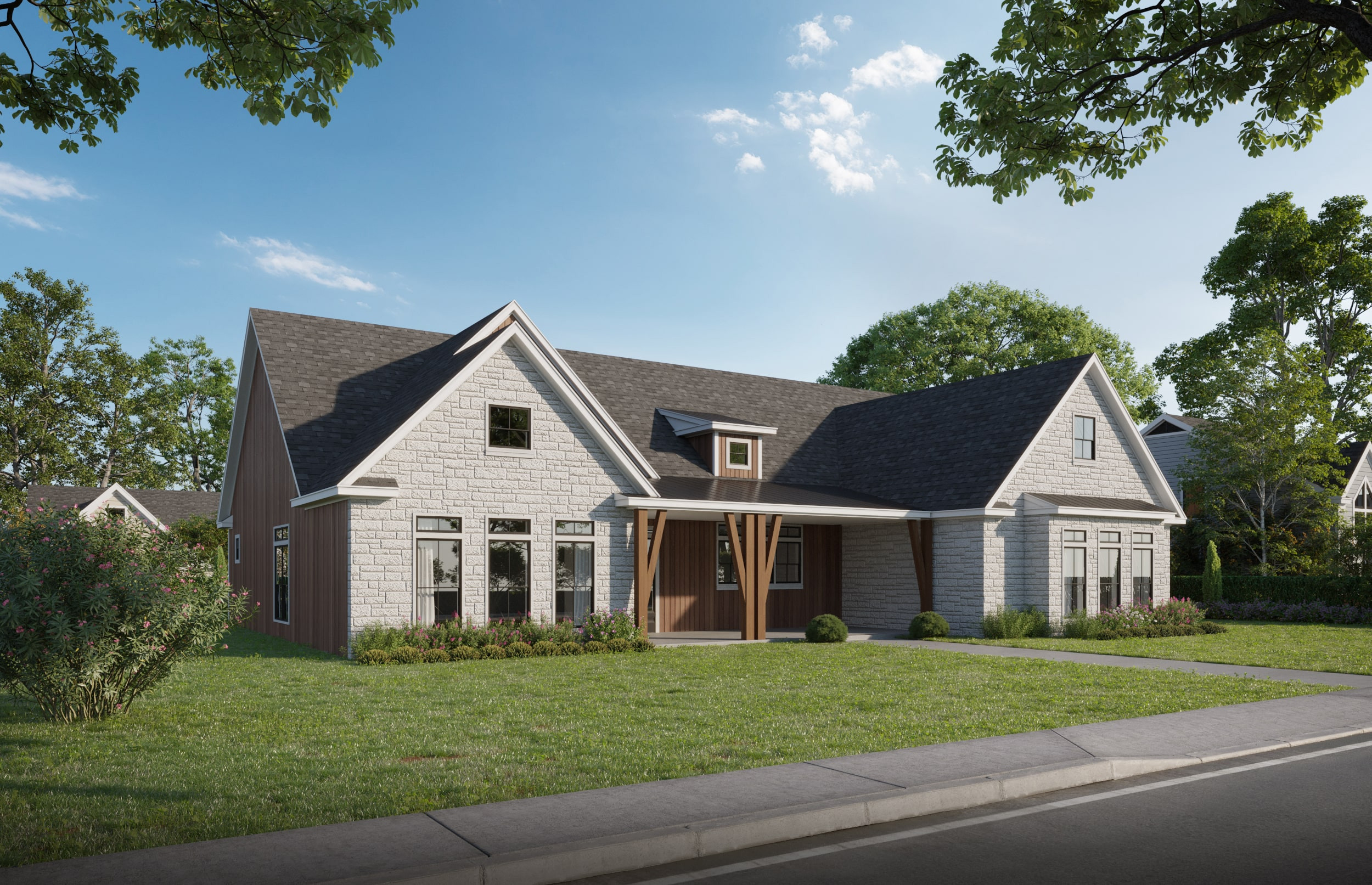 The Apricot Delightful SingleLevel Home by DFW Custom Homes